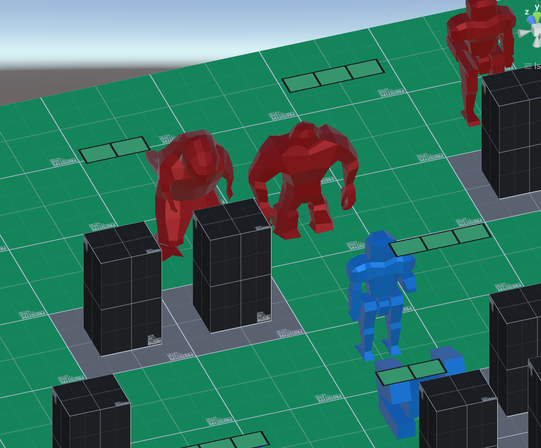 Not Godzilla and Golem